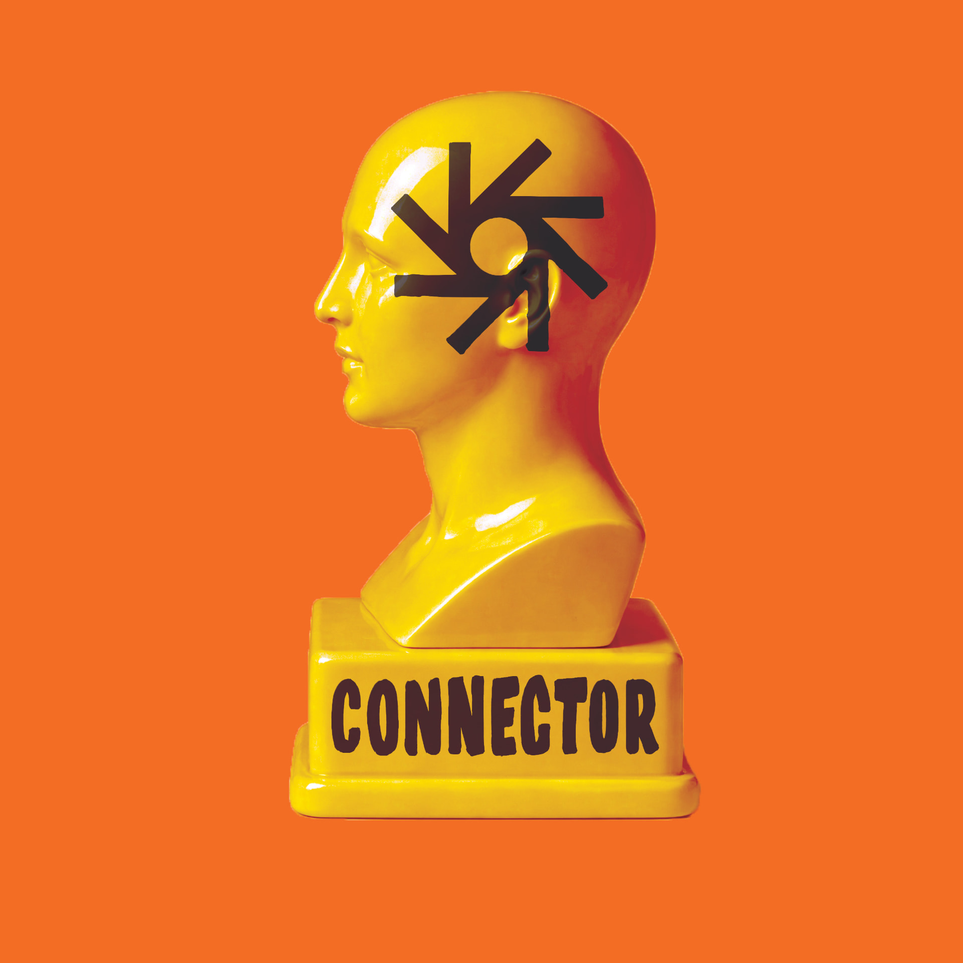 The Connector bust