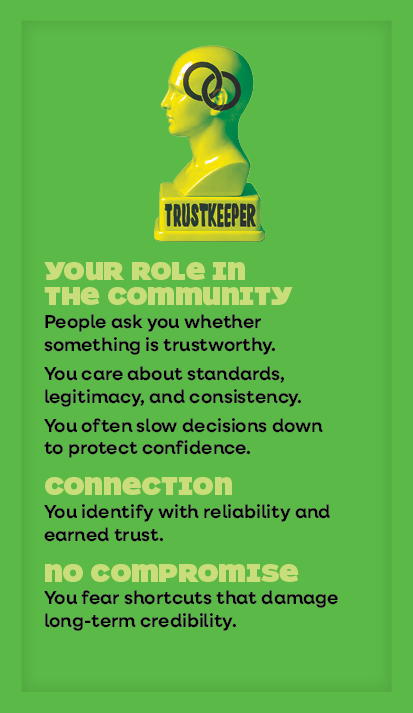 The Trustkeeper archetype card