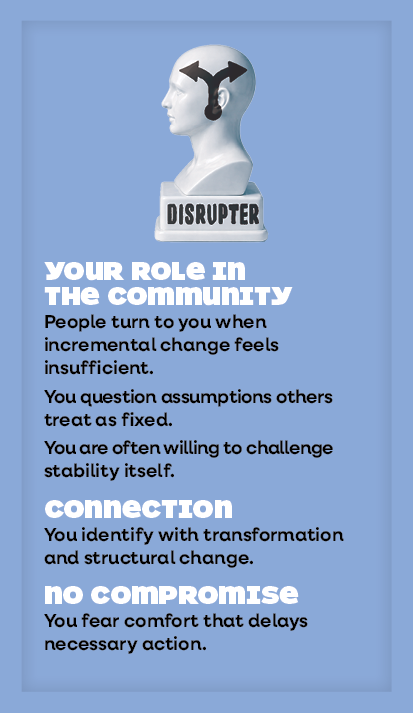 The Disrupter archetype card
