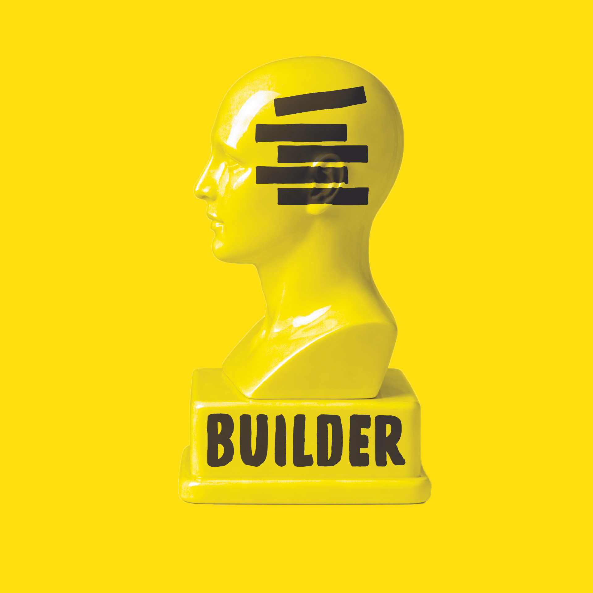 The Builder bust